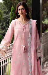 Eid Edit By Sardinia Unstitched Lawn Embroidered 3 Piece Suit -SRDEDL-03- Rose Ridge- Summer Collection
