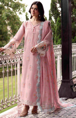 Eid Edit By Sardinia Unstitched Lawn Embroidered 3 Piece Suit -SRDEDL-03- Rose Ridge- Summer Collection