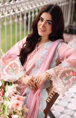 Eid Edit By Sardinia Unstitched Lawn Embroidered 3 Piece Suit -SRDEDL-03- Rose Ridge- Summer Collection