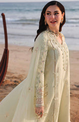 Sahil  By Qalamkar Unstitched Lawn Embroidered 3 Piece Suit - QLMSL03 - Safa - Summer Collection