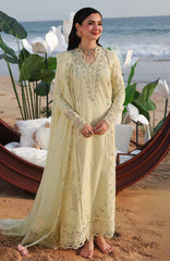 Sahil  By Qalamkar Unstitched Lawn Embroidered 3 Piece Suit - QLMSL03 - Safa - Summer Collection