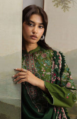 Coco  By Zara Shahjahan Unstitched Khaddar Embroidered 3 Piece Suit - CCZSKRDW-5B- SHAB- Winter Collection