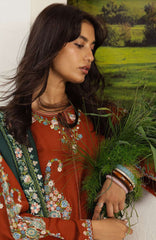 Coco  By Zara Shahjahan Unstitched Khaddar Embroidered 3 Piece Suit - CCZSKRDW-6B- SHIREEN- Winter Collection