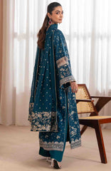 Zaeva By Xenia Unstitched Raw Silk Embroidered 3 Piece Suit- XNZVAF-02- SAZIL- Formal Collection