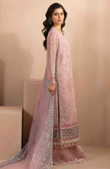 Zaeva By Xenia Unstitched Raw Silk Embroidered 3 Piece Suit- XNZVAF-01-FARIDA-  Formal Collection