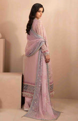 Zaeva By Xenia Unstitched Raw Silk Embroidered 3 Piece Suit- XNZVAF-01-FARIDA-  Formal Collection