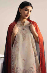 Coco Prints Drop-Two By Zara Shahjahan Unstitched Lawn Printed 3 Piece Suit - CCZSDIILP-3A- Sora- Summer Collection