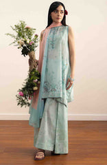 Coco Prints Drop-Two By Zara Shahjahan Unstitched Lawn Printed 3 Piece Suit - CCZSDIILP-3B- Sora- Summer Collection