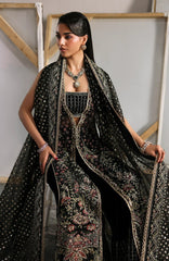 Seraphine by Zarposh Unstitched Chiffon Embroidered 3 Piece Suit- ZRPSHN-06-SORREL- Formal Collection