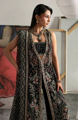 Seraphine by Zarposh Unstitched Chiffon Embroidered 3 Piece Suit- ZRPSHN-06-SORREL- Formal Collection