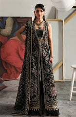 Seraphine by Zarposh Unstitched Chiffon Embroidered 3 Piece Suit- ZRPSHN-06-SORREL- Formal Collection