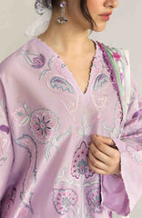 Coco Lawn Edit II by Zara Shahjahan Unstitched  Lawn Embroidered 3 Piece Suit -CCZSEDLII-4A - Sia- Summer Collection