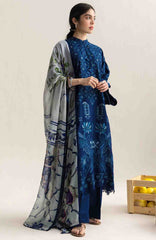 Coco Lawn Edit II by Zara Shahjahan Unstitched  Lawn Embroidered 3 Piece Suit -CCZSEDLII-9A - Soren- Summer Collection