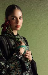 Coco  By Zara Shahjahan Unstitched Khaddar Embroidered 3 Piece Suit - CCZSKRDW-7B- TABASSUM- Winter Collection