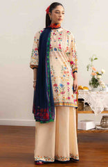 Coco Prints Drop-Two By Zara Shahjahan Unstitched Lawn Printed 3 Piece Suit - CCZSDIILP-7A- Takara- Summer Collection