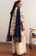 Coco Prints Drop-Two By Zara Shahjahan Unstitched Lawn Printed 3 Piece Suit - CCZSDIILP-7A- Takara- Summer Collection