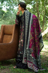 Wilderness by Elaf Unstitched Embroidered Pashmina Shawl  3 Piece Suit ELFWLDW- 3B- TWILIA- Winter Collection