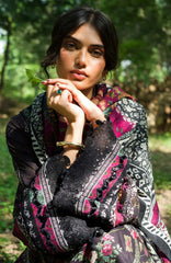 Wilderness by Elaf Unstitched Embroidered Pashmina Shawl  3 Piece Suit ELFWLDW- 3B- TWILIA- Winter Collection