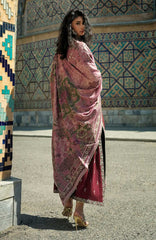 Broadway  Echoes of Registan By Mushq  Unstitched Embroidered Jacquard 3 Piece Suit -MSQBDWY- TIMURID ROSE- Winter Collection
