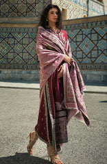 Broadway  Echoes of Registan By Mushq  Unstitched Embroidered Jacquard 3 Piece Suit -MSQBDWY- TIMURID ROSE- Winter Collection