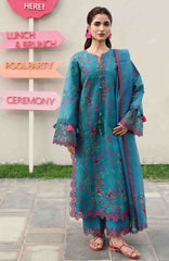 Florance By Rang Rasiya Unstitched Lawn Embroidered 3 Piece Suit  - RRFLRL- Tina - Summer Collection