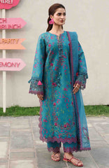 Florance By Rang Rasiya Unstitched Lawn Embroidered 3 Piece Suit  - RRFLRL- Tina - Summer Collection