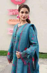Florance By Rang Rasiya Unstitched Lawn Embroidered 3 Piece Suit  - RRFLRL- Tina - Summer Collection