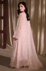 Luxe By Azure Unstitched Chiffon Embroidered 3 Piece Suit  - AZLUXL- 164- Twirling Tulip  - Summer Collection