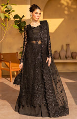 Regalia Formals By EmaanAdeel Unstitched Embroidered 3 Piece Suit - EARG25IN- VELVRA- Formal Collection