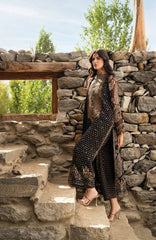 Vasal Vol II  by Charizma Unstitched Embroidered Chiffon 4 Piece Suit- CHZVSL-15 - Festive Collection