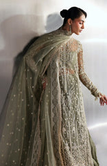 Seraphine by Zarposh Unstitched Chiffon Embroidered 3 Piece Suit- ZRPSHN-07-WILLOW- Formal Collection