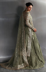 Seraphine by Zarposh Unstitched Chiffon Embroidered 3 Piece Suit- ZRPSHN-07-WILLOW- Formal Collection