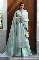 Chikankari By Qalamkar Unstitched Lawn Embroidered 3 Piece Suit - QLMCKL-08- Seren- Summer Collection
