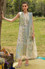 Bloom  By Saira Shakira Unstitched Lawn Embroidered 3 Piece Suits- SRSKBLM-3A- Lana- Summer Collection