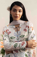 Coco Prints Drop-Two By Zara Shahjahan Unstitched Lawn Printed 3 Piece Suit - CCZSDIILP-8A- Yuki- Summer Collection