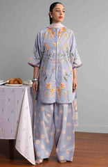 Coco Prints Drop-Two By Zara Shahjahan Unstitched Lawn Printed 3 Piece Suit - CCZSDIILP-8B- Yuki- Summer Collection