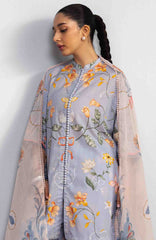 Coco Prints Drop-Two By Zara Shahjahan Unstitched Lawn Printed 3 Piece Suit - CCZSDIILP-8B- Yuki- Summer Collection