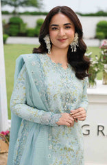 Florance By Rang Rasiya Unstitched Lawn Embroidered 3 Piece Suit  - RRFLRL- Yasna - Summer Collection