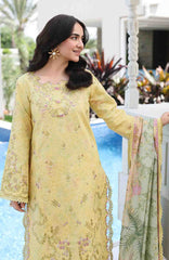 Florance By Rang Rasiya Unstitched Lawn Embroidered 3 Piece Suit  - RRFLRL- Yumna - Summer Collection