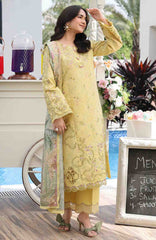 Florance By Rang Rasiya Unstitched Lawn Embroidered 3 Piece Suit  - RRFLRL- Yumna - Summer Collection