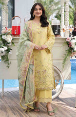 Florance By Rang Rasiya Unstitched Lawn Embroidered 3 Piece Suit  - RRFLRL- Yumna - Summer Collection