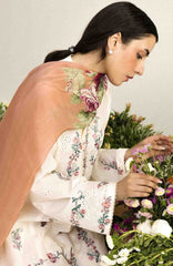 Coco Lawn Edit II by Zara Shahjahan Unstitched  Lawn Embroidered 3 Piece Suit -CCZSEDLII-3A - Yura- Summer Collection