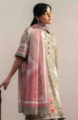 Coco Prints Drop-Two By Zara Shahjahan Unstitched Lawn Printed 3 Piece Suit - CCZSDIILP-10A- Zen- Summer Collection