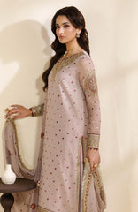 Meraki by Zarif Unstitched Chiffon Embroidered  3 Piece Suit - ZRFMRK06-SAMA  - Festive Collection