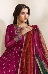 Meraki by Zarif Unstitched Chiffon Embroidered  3 Piece Suit - ZRFMRK01-SARSAR  - Festive Collection