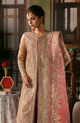 Shehnai by Afrozeh Unstitched Hand work Organza 3 Piece Suit- AFRSHNF -01-AABRO - Wedding Collection