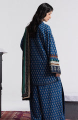 Coco Prints Vol-4 By Zara Shahjahan Unstitched Lawn Printed 3 Piece Suit - CCZSV4LP-3A- AIKA- Summer Collection