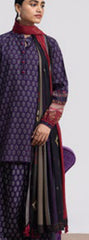 Coco Prints Vol-4 By Zara Shahjahan Unstitched Lawn Printed 3 Piece Suit - CCZSV4LP-3B- AIKA- Summer Collection