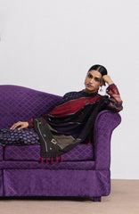 Coco Prints Vol-4 By Zara Shahjahan Unstitched Lawn Printed 3 Piece Suit - CCZSV4LP-3B- AIKA- Summer Collection