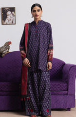 Coco Prints Vol-4 By Zara Shahjahan Unstitched Lawn Printed 3 Piece Suit - CCZSV4LP-3B- AIKA- Summer Collection